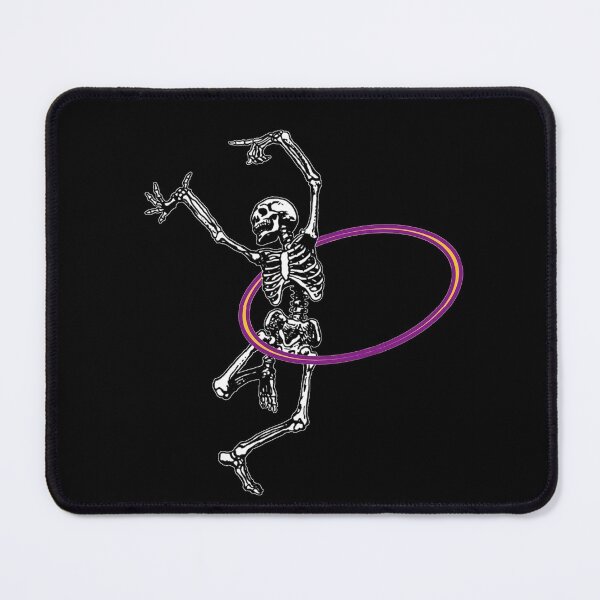 Item preview, Hoop Dancing Skeleton | Halloween Flow Circus Arts Gymnastics designed and sold by KreativeLaedy.