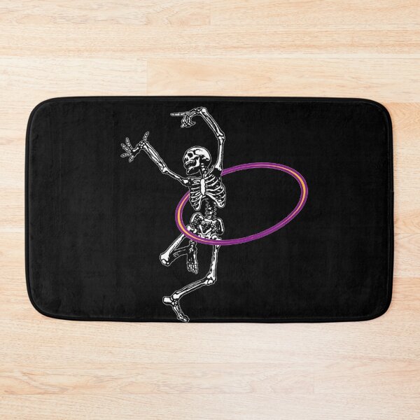 Item preview, Hoop Dancing Skeleton | Halloween Flow Circus Arts Gymnastics designed and sold by KreativeLaedy.