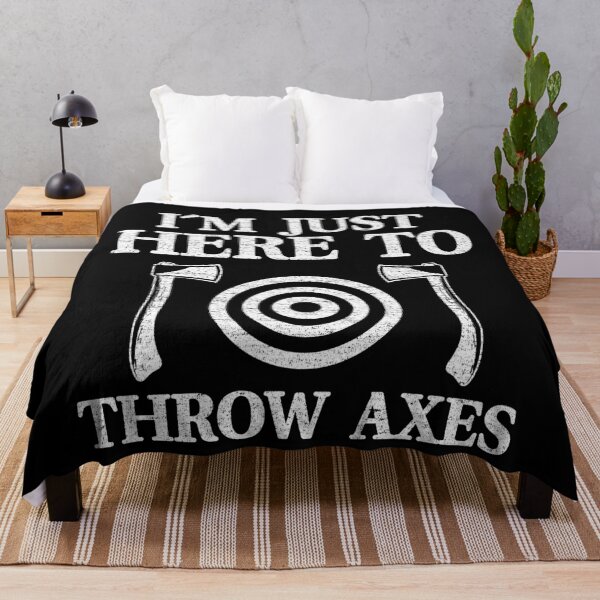 Item preview, Funny Axe Throwing I'm Just Here To Throw Axes designed and sold by Stronzi.