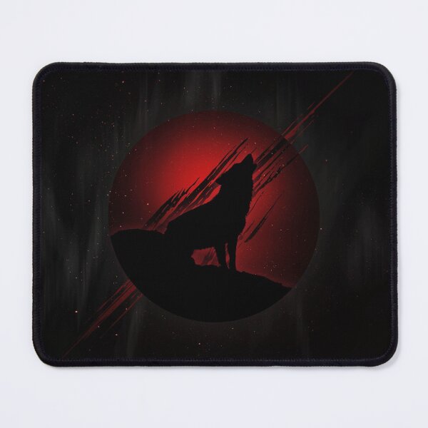 Item preview, Wolf with blood moon designed and sold by Destroyed-Pixel.