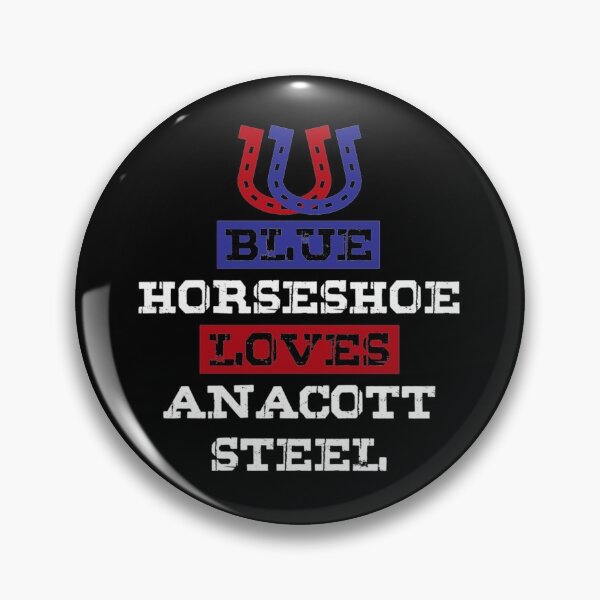 Item preview, Blue Horseshoe Loves Anacott Steel   designed and sold by ALLISONBOUTIQUE.