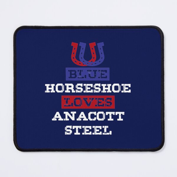Item preview, Blue Horseshoe Loves Anacott Steel designed and sold by ALLISONBOUTIQUE.