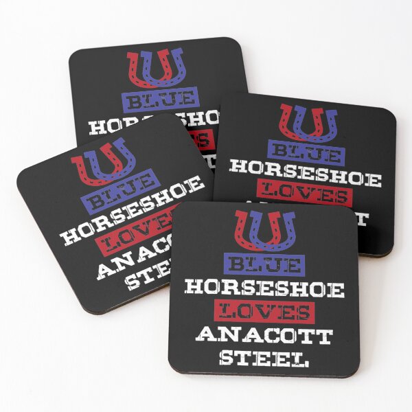 Item preview, Blue Horseshoe Loves Anacott Steel   designed and sold by ALLISONBOUTIQUE.