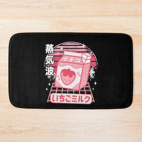 Item preview, Otaku Pink Retro Japanese Kawaii Strawberry Milk designed and sold by Stronzi.