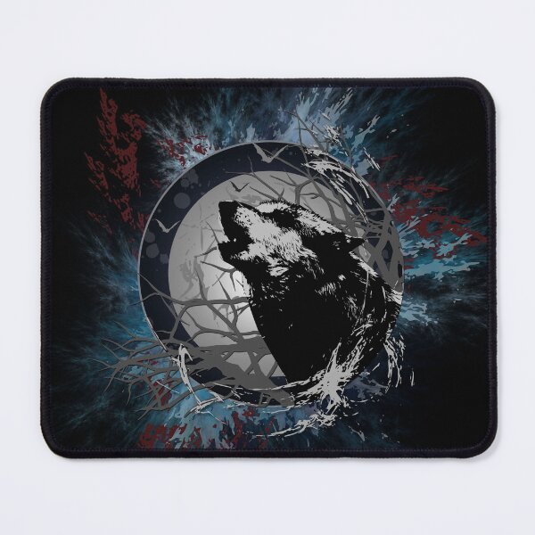 Item preview, Howling wolf graphic style designed and sold by Destroyed-Pixel.