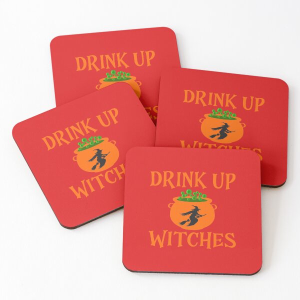 Item preview,  Drink Up Witches Halloween cauldron designed and sold by DesignHouse07.