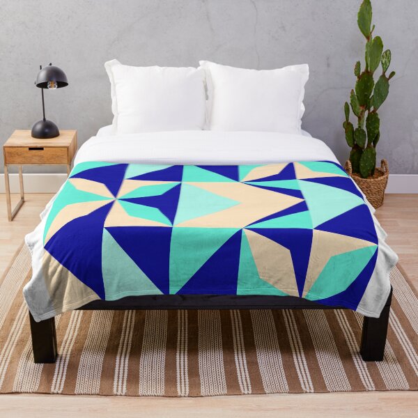 Item preview, Blue and White Abstract - Pattern designed and sold by Designs2Excite.