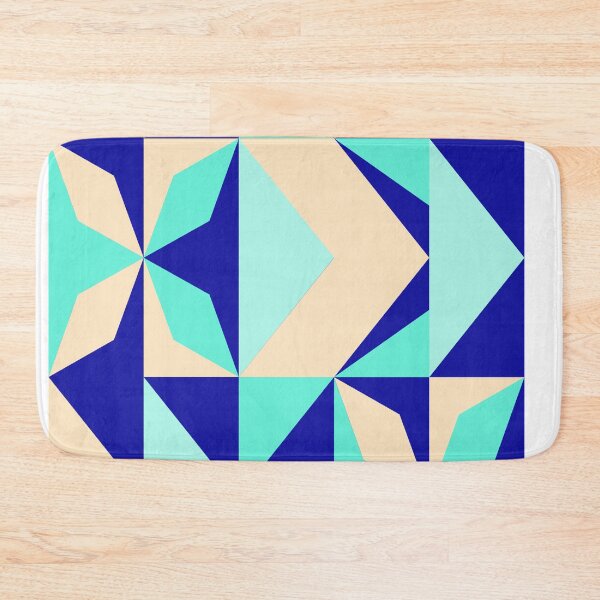 Item preview, Blue and White Abstract - Pattern designed and sold by Designs2Excite.