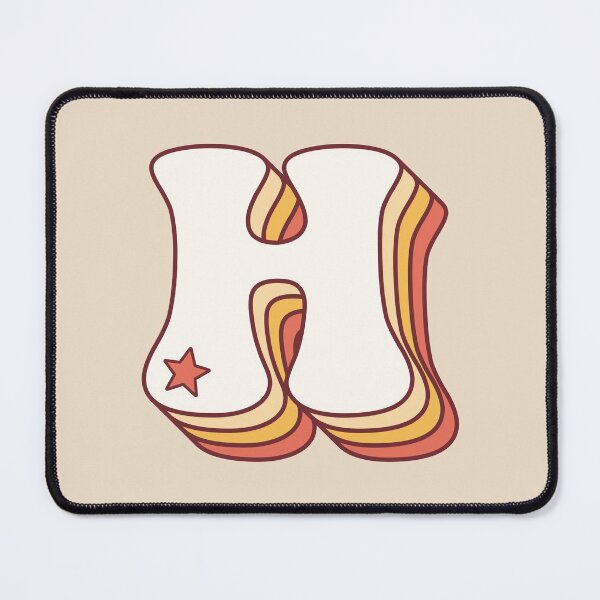 Item preview, Letter H Retro designed and sold by OkihanaShop.