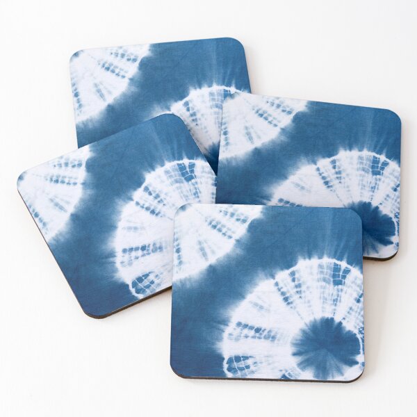 Item preview, Shibori Indigo Dyed Burst Pattern designed and sold by Melissa Russell.