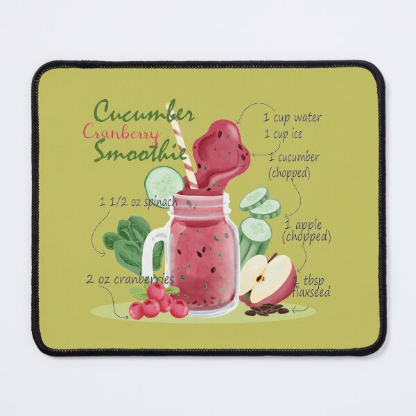 Item preview, Cucumber and cranberry smoothie designed and sold by neteor.