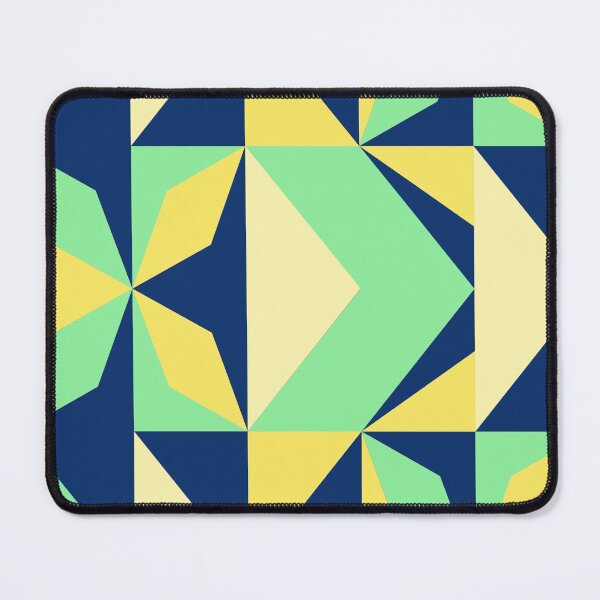 Item preview, Blue, Yellow and Green Abstract - Pattern designed and sold by Designs2Excite.