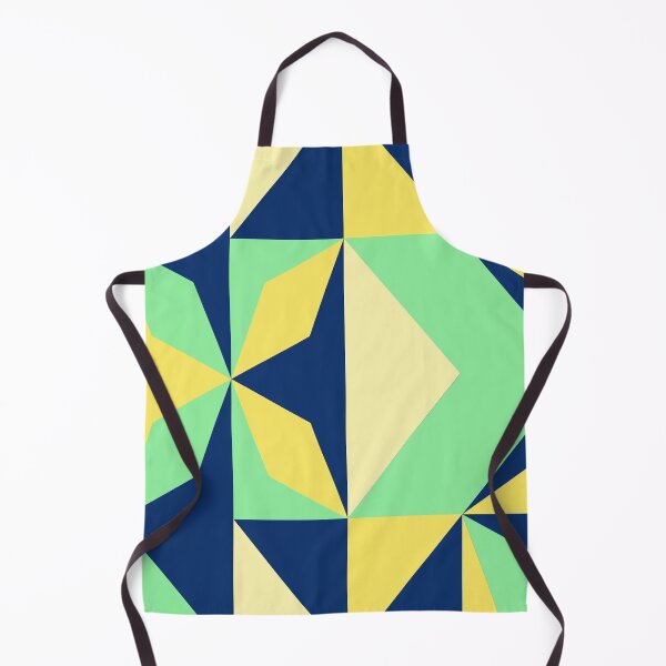Item preview, Blue, Yellow and Green Abstract - Pattern designed and sold by Designs2Excite.