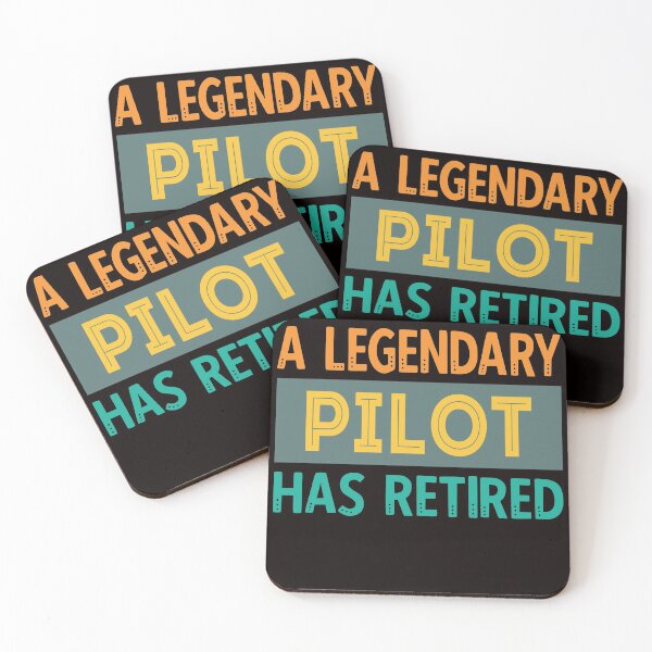 Item preview, A Legendary Pilot Has Retired Not My Problem Anymore Funny Gifts For Dad  designed and sold by Norstyle.