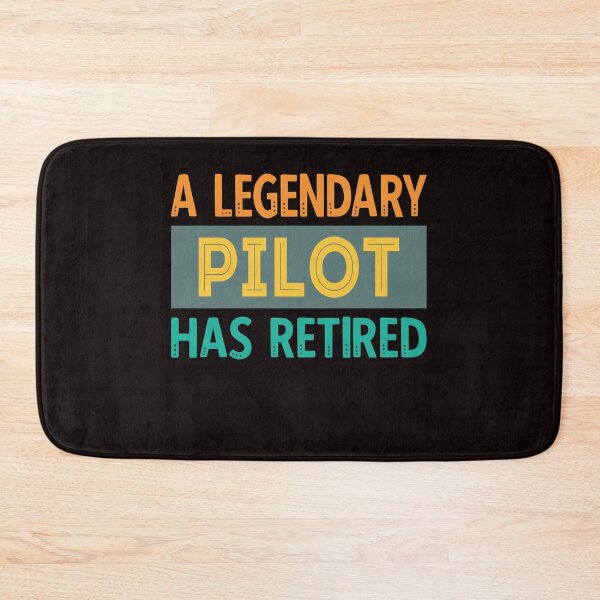 Item preview, A Legendary Pilot Has Retired Not My Problem Anymore Funny Gifts For Dad  designed and sold by Norstyle.