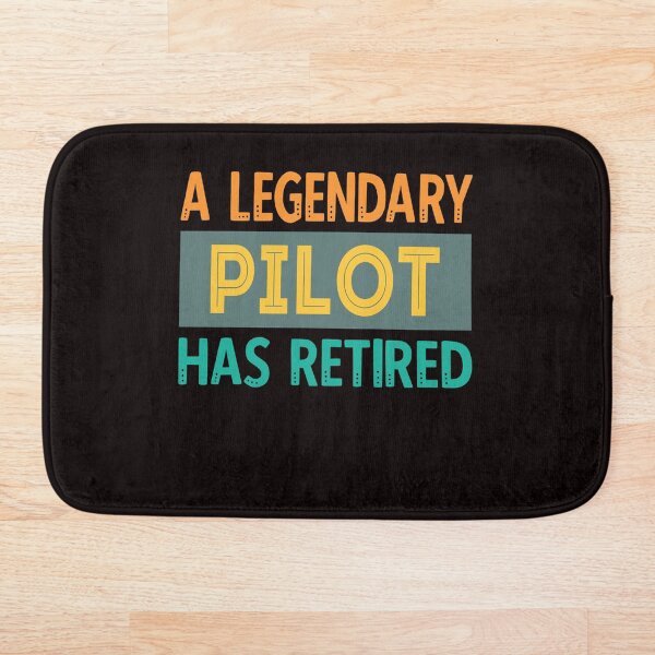 Item preview, A Legendary Pilot Has Retired Not My Problem Anymore Funny Gifts For Dad  designed and sold by Norstyle.