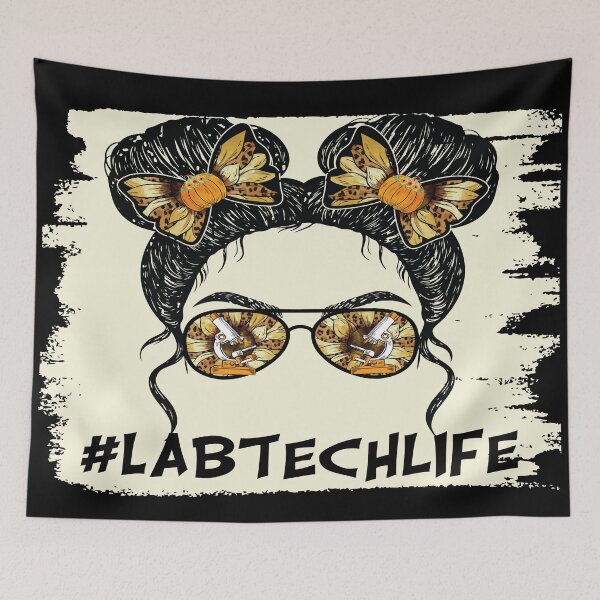Item preview, #LABTECHLIFE LAB TECH TECHNICIAN  designed and sold by Hippiesole.
