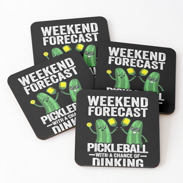 Item preview, Weekend Forecast Pickleball With A Chance Of Dinking Funny Pickleball designed and sold by Stronzi.