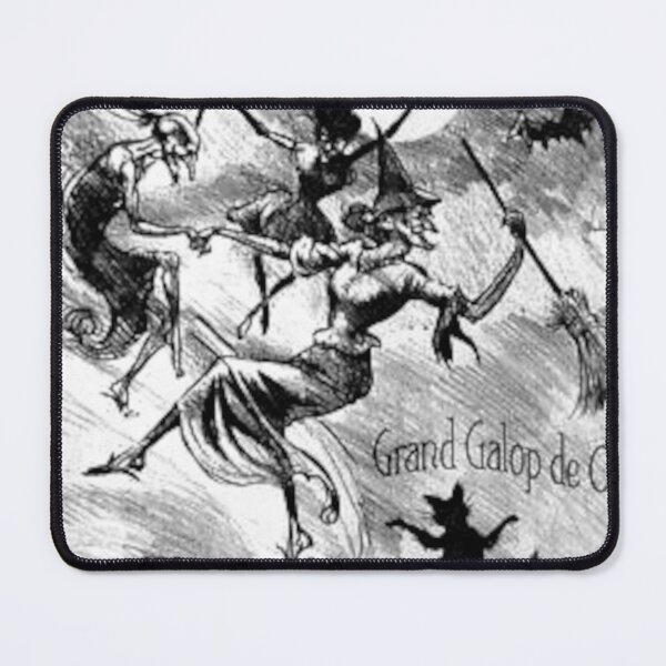 Item preview, Vintage Illustration of Witches Flying designed and sold by TheWitchsWolf.