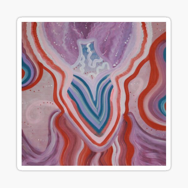 Purple Love Sticker