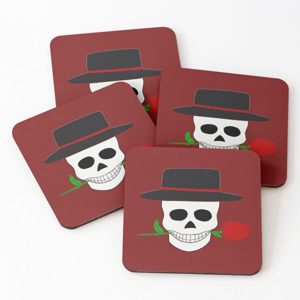 Item preview, Tango Skull with Rose designed and sold by janraydesigns.