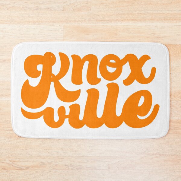 Item preview, Knoxville Script - Orange + White designed and sold by Justin Ellis.