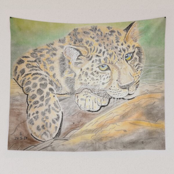 Item preview, Jaguar dozing designed and sold by AceNeela.