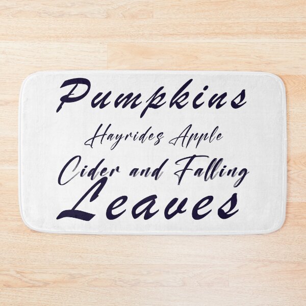 Item preview, Pumpkins Hayrides Apple Cider and Falling Leaves designed and sold by dorento07.