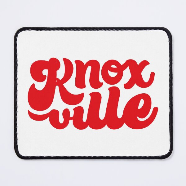 Item preview, Knoxville Script - Red + White designed and sold by Justin Ellis.