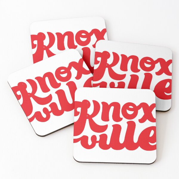 Item preview, Knoxville Script - Red + White designed and sold by Justin Ellis.
