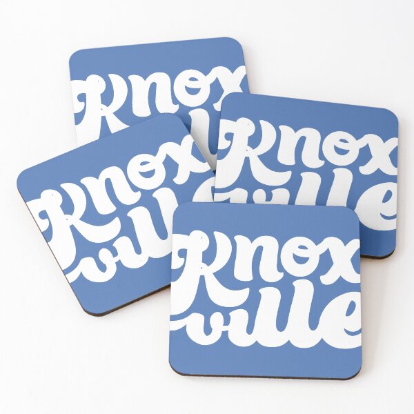 Item preview, Knoxville Script - White + Blue designed and sold by Justin Ellis.