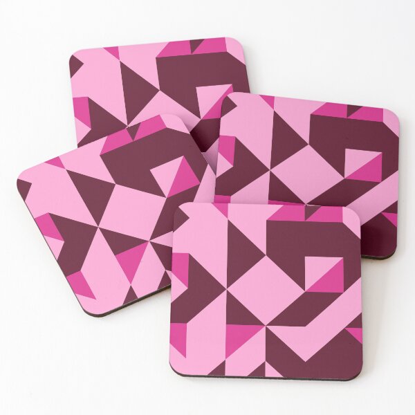 Item preview, Pink, Purple and Maroon Abstract - Pattern designed and sold by Designs2Excite.