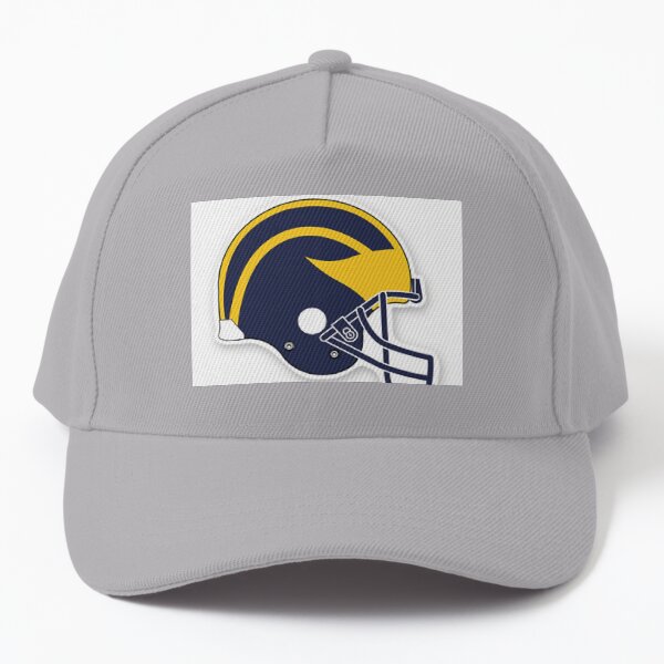 "michigan helmet stickers michigan helmet" Cap for Sale by