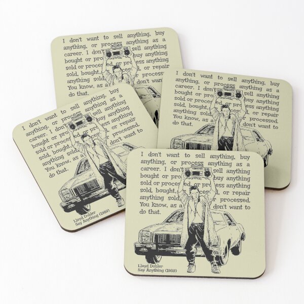 Item preview, Say Anything Drawing Quote designed and sold by Alema Art.