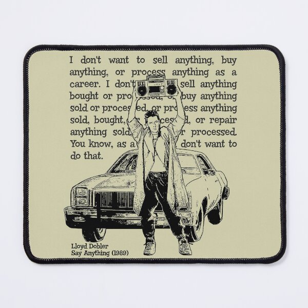 Item preview, Say Anything Drawing Quote designed and sold by Alema Art.