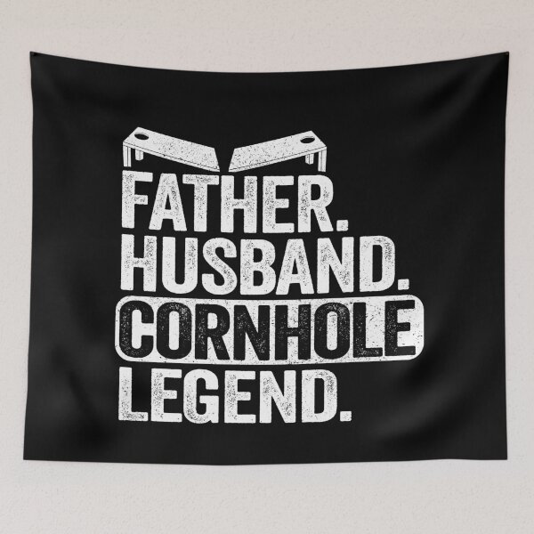 Item preview, Father Husband Cornhole Legend Mens Bean Bag Toss Cornhole designed and sold by Stronzi.