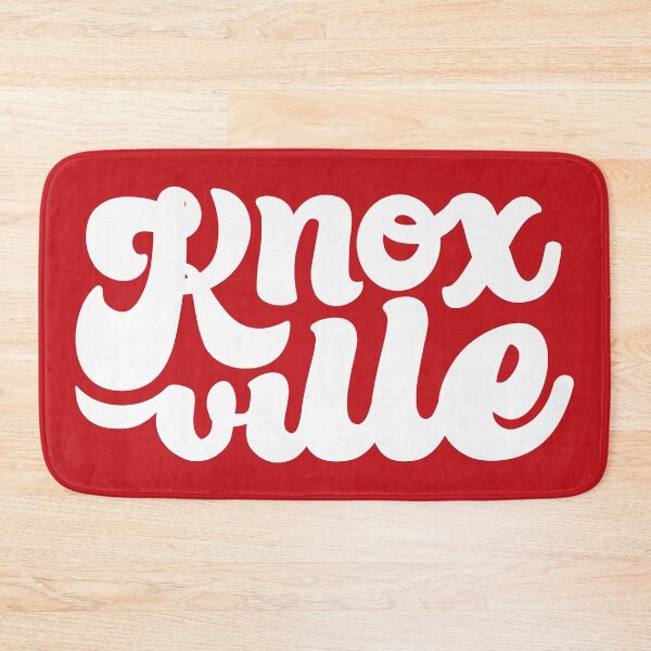 Item preview, Knoxville Script - White + Red designed and sold by Justin Ellis.