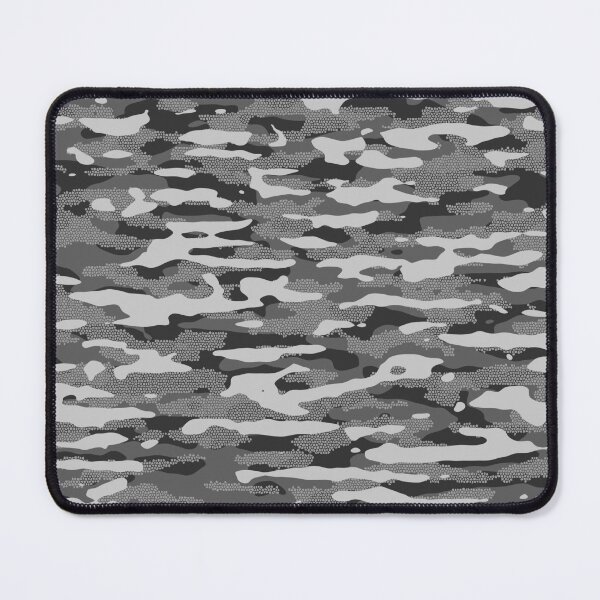 Item preview, Gray camouflage pattern mosaic style designed and sold by Destroyed-Pixel.