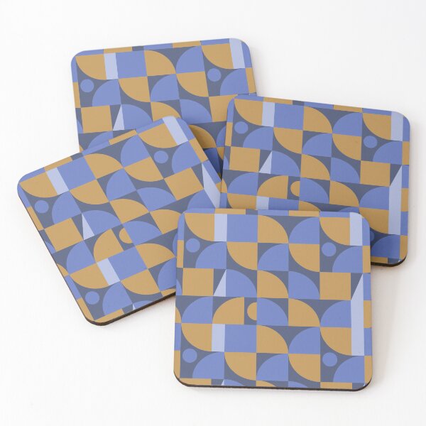 Item preview, Blue and Brown Abstract - Pattern designed and sold by Designs2Excite.