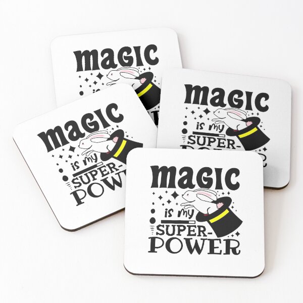 Item preview, Magic Is My Superpower - Magicians (Light) designed and sold by the-krisney-way.