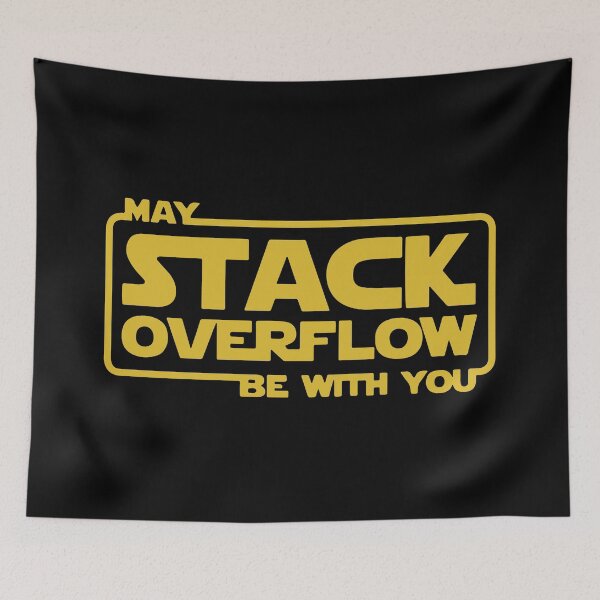 Item preview, May stack overflow be with you designed and sold by designdroplet.