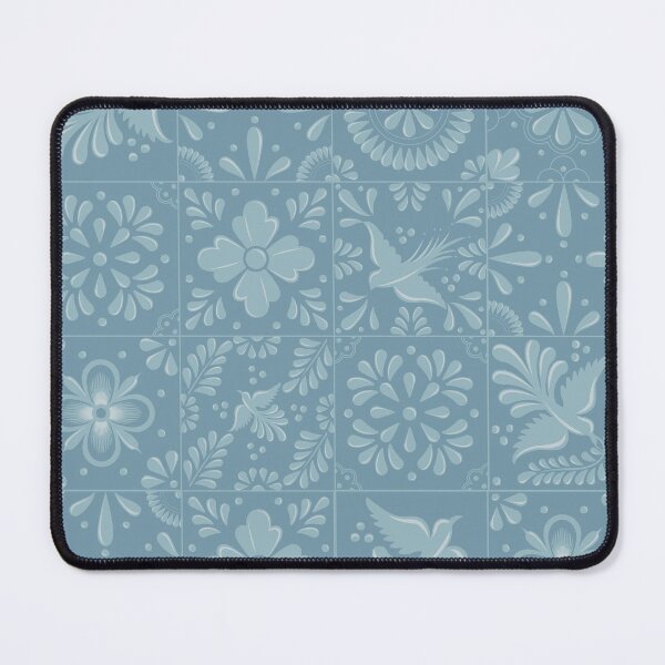 Item preview, Blue Pastel Talavera Tile Pattern by Akbaly designed and sold by Akbaly.
