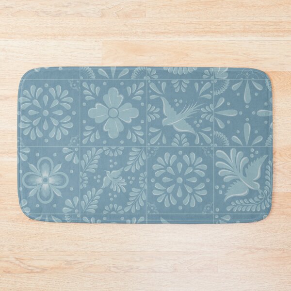 Item preview, Blue Pastel Talavera Tile Pattern by Akbaly designed and sold by Akbaly.
