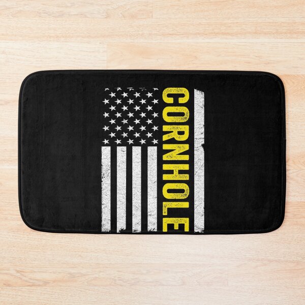 Item preview, US American Flag Corn Hole Bean Bag Toss Player Cornhole designed and sold by Stronzi.