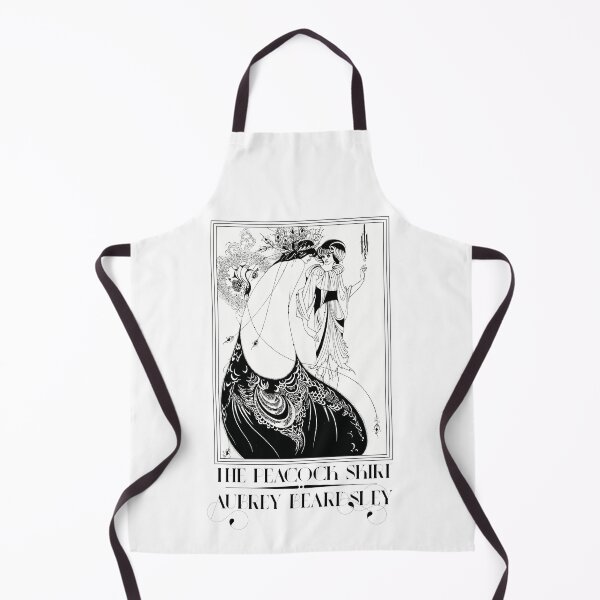 Item preview, Aubrey Beardsley The Peacock Skirt Print Exhibition Poster designed and sold by paperpark.