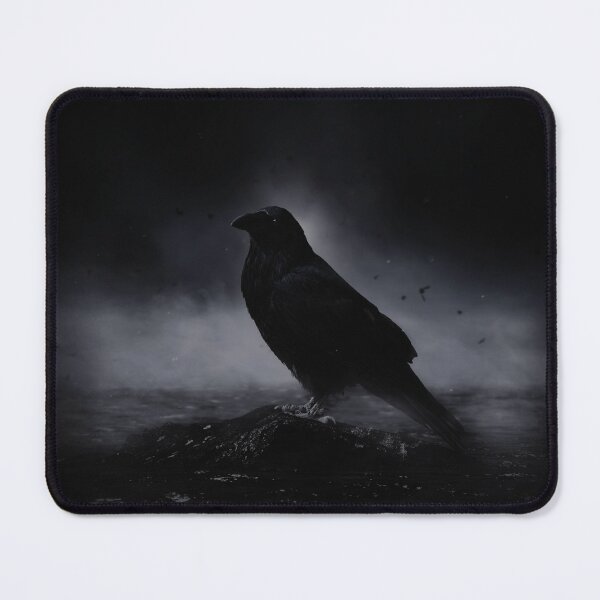 Item preview, Dark raven in the fog designed and sold by Destroyed-Pixel.