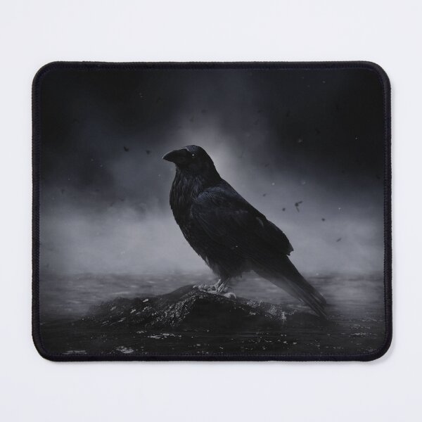 Item preview, Raven in the fog designed and sold by Destroyed-Pixel.