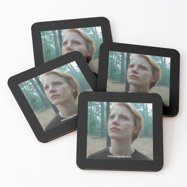 Item preview, Jessica Chastain In The Tree Of Life - Quote Sticker designed and sold by rnhardtc.