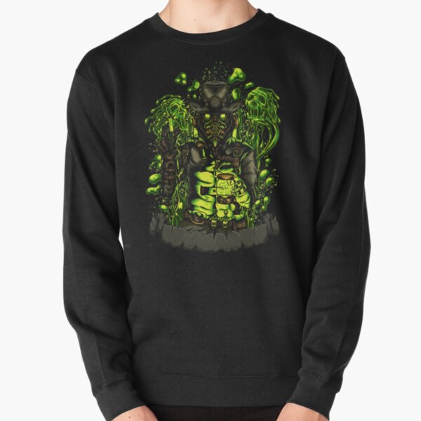 Doctor plaga Steampunk Sudadera sin capucha