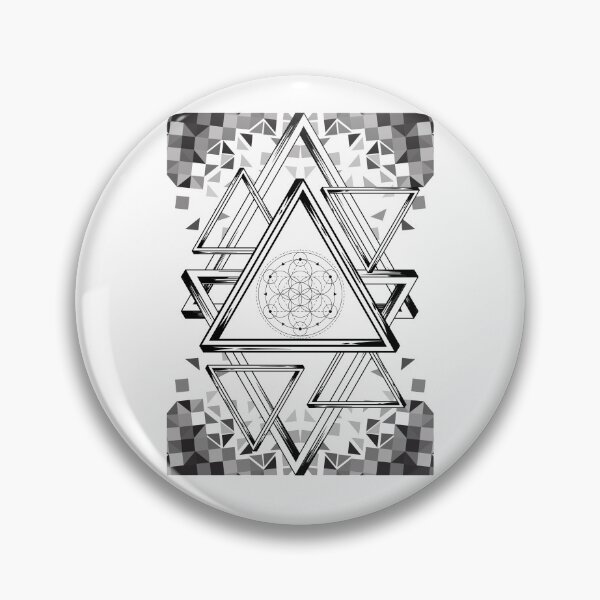 Item preview, Geometric composition entitled Hexagons - Abstract arts, geometric designs and graphic constructions designed and sold by AdvanceDesign.